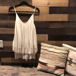 Ivory Lace Romper